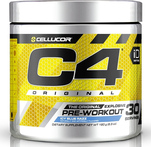 Cellucor C4 Pre Workout, Icy Blue Razz, 180 gr