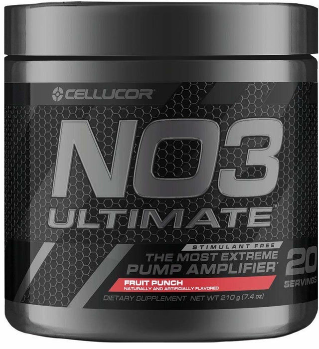 Cellucor NO3 Pre Workout, Fruit Punch, 210 gr