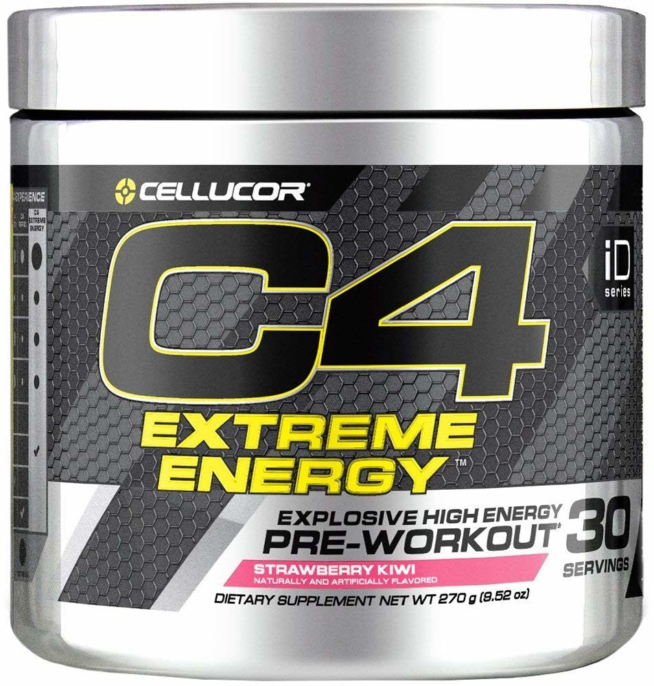 Cellucor C4 Extreme Energy Pre Workout, Strawberry Kiwi, 180 gr