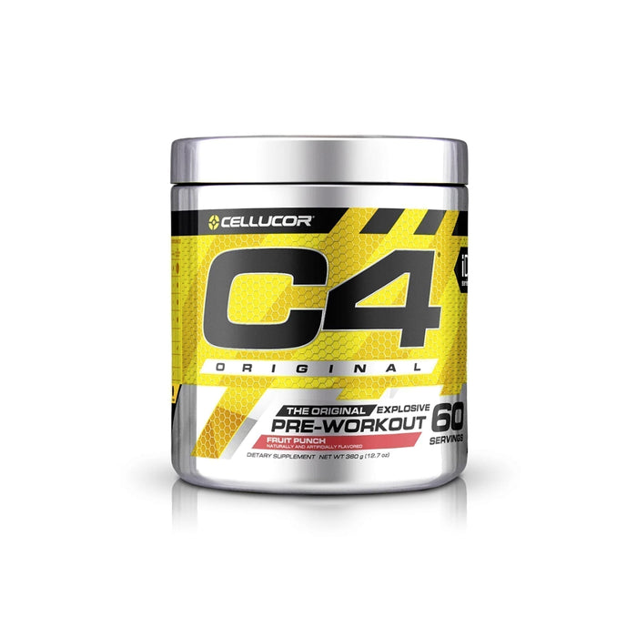 Cellucor C4 Original Explosive Pre-Workout, Fruit Punch Flavor, 195 gr