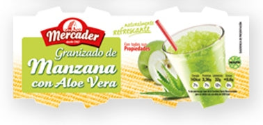 Mercader Apple & Aloe Slush, 2 x 200 ml