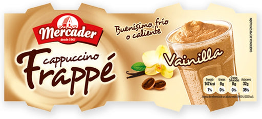 Mercader Cappuccino Vanilla Frappe , 2 x 200 ml