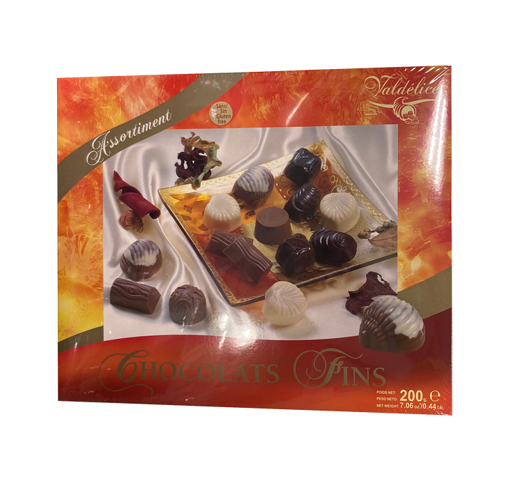 Valdelice Tres Colores Chocolates , 200 gr