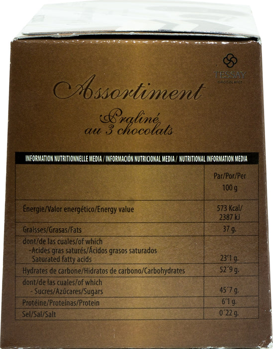 Tessay Crisp Milk Chocolate Pralines, 75 gr