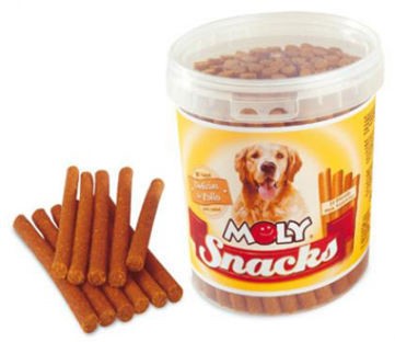 Moly Chicken Delight Sticks Dog Treats, 500 gr