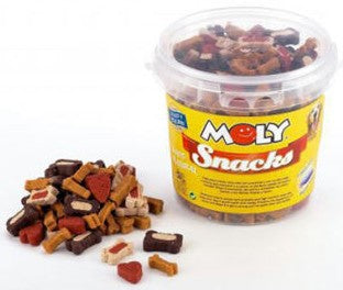 Moly Natural Snacks Delicious Mixed Cookies for Dogs, 500 gr