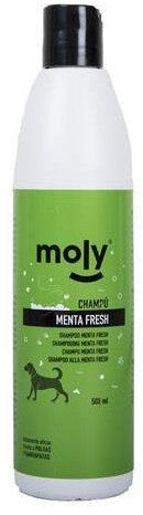 Moly Antiparasitic Dog Shampoo, Fresh Mint, 500 ml