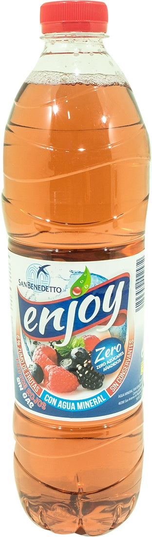 San Benedetto Enjoy Red Fruit Drink Zero Sugar, 1.5 L