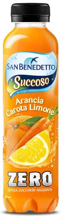 San Benedetto Zero Orange Carrot Lime Drink, 400 ml