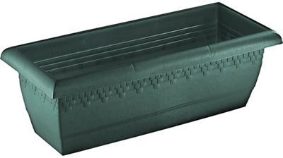 Hega Lima Rectangular 40 cm Planter Box, Green, 1 ct