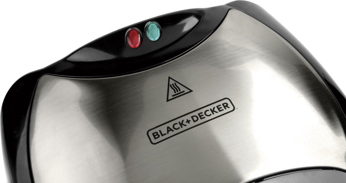 Black + Decker Sandwich Maker Grill, 220 V, 750 W