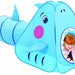 E.P. Indoor & Outdoor Shark Play Tent with Tunnel, 2.35 lbs