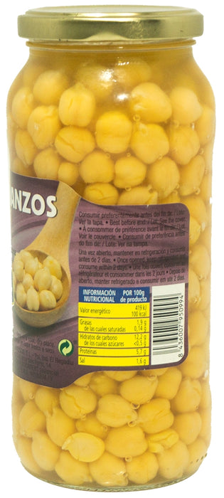 Diamir Cooked Chickpeas, 540 gr