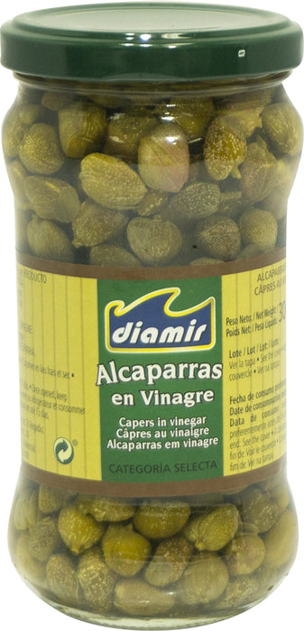 Diamir Capers in Vinegar, 314 ml