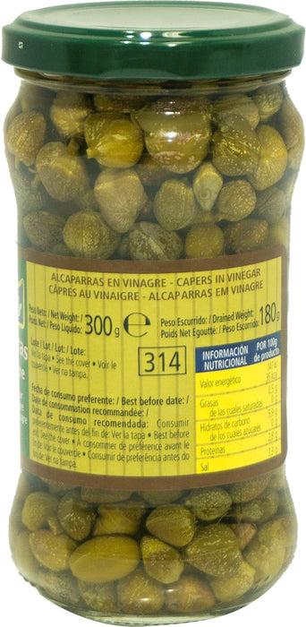 Diamir Capers in Vinegar, 314 ml