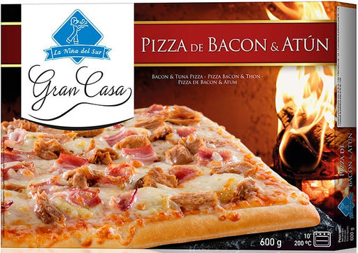 La Nina del Sur Gran Casa Pizza, Bacon & Tuna, 600 gr