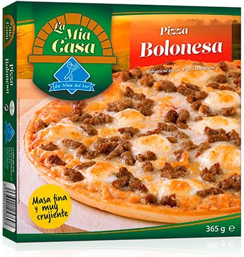 La Nina del Sur La Mia Casa Pizza, Bolognese, 365 gr