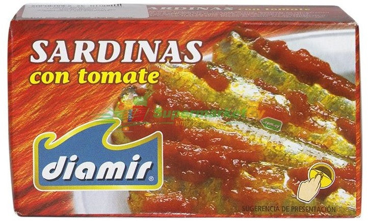 Diamir Sardines with Tomato, 90 gr