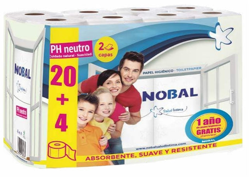 Nobal Toilet Paper, 24 rolls