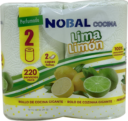 Nobal Kitchen Towels Lemon Lime, 2 ct
