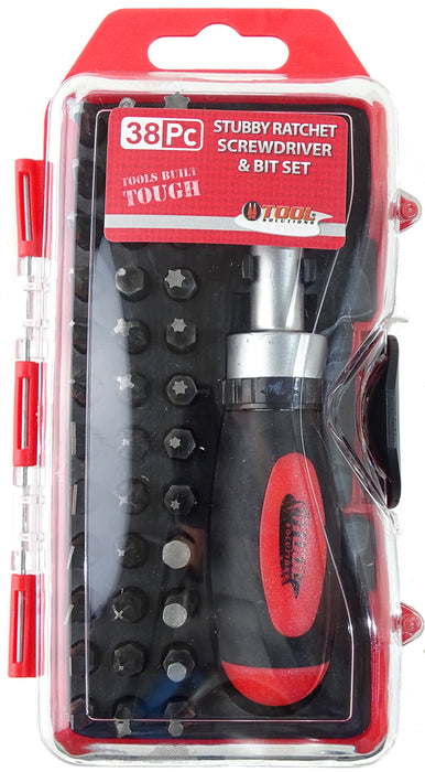 Utool Screwdriver and Bit Set, 38 pc