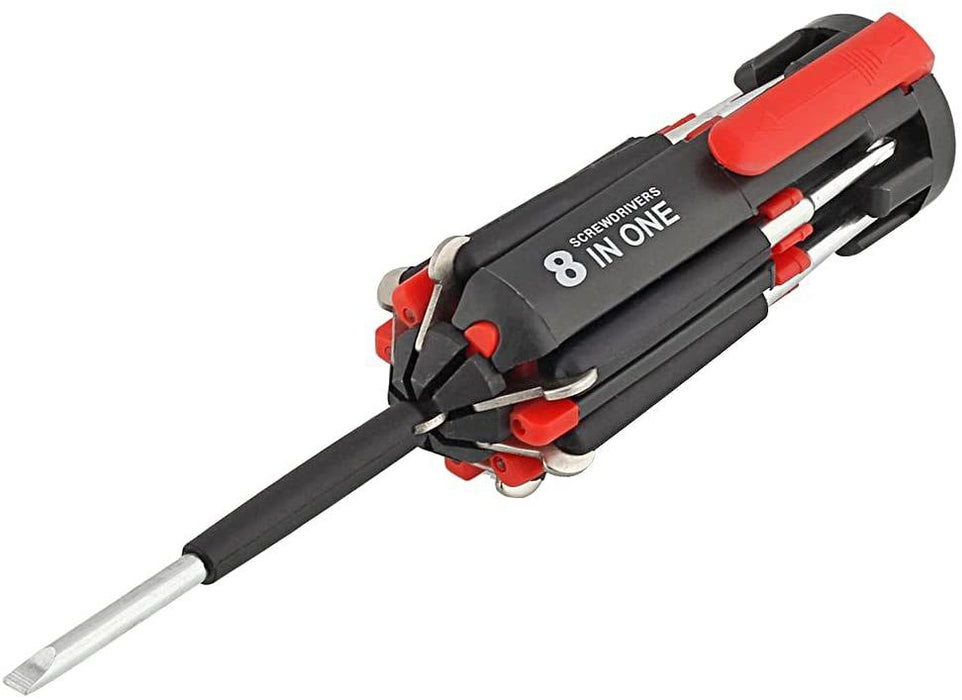 i-Zoom 8-in-One Screwdriver with Flashlight, 1 ct