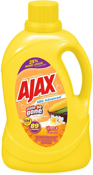 Ajax Stain Be Gone Liquid Laundry Detergent , 60 oz