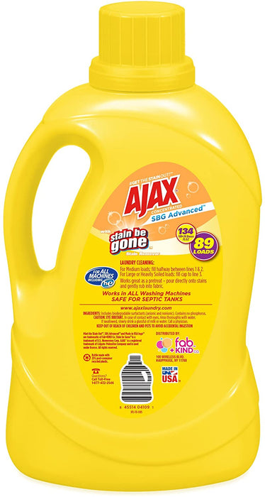 Ajax Stain Be Gone Liquid Laundry Detergent , 60 oz