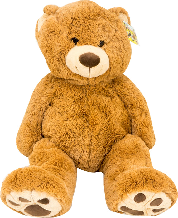 Hugfun Plush Brown Teddy Bear, — Goisco.com