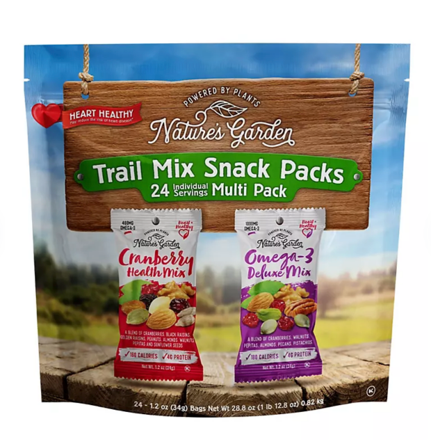 Nature's Garden Trail Mix Snack Packs , 24 ct