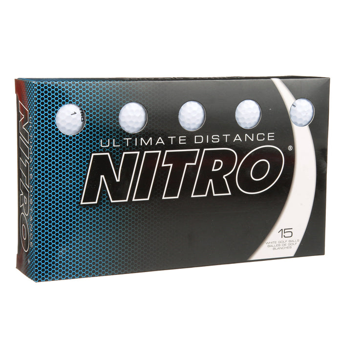 Nitro Ultimate Distance Golf Balls , 15 ct