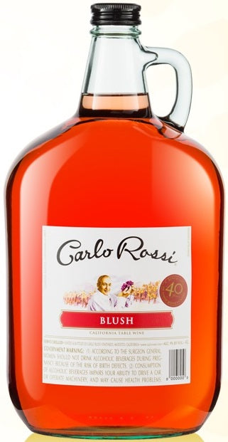 Carlo Rossi Blush Wine, California, 4 L