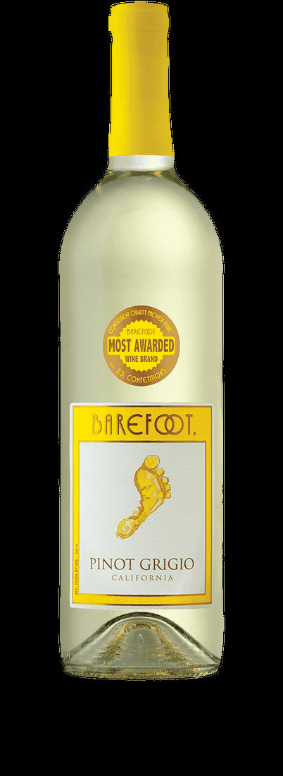 Barefoot Pinot Grigio Wine, California, 750 ml