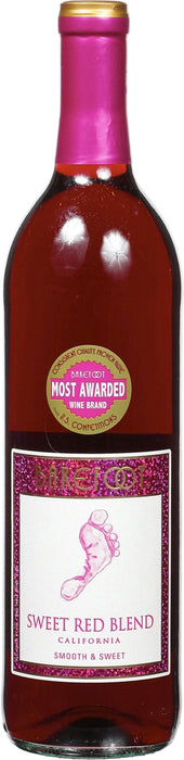 Barefoot Sweet Red Blend Wine, 750 ml