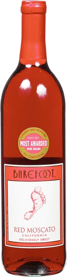 Barefoot Red Moscato Wine, 750 ml