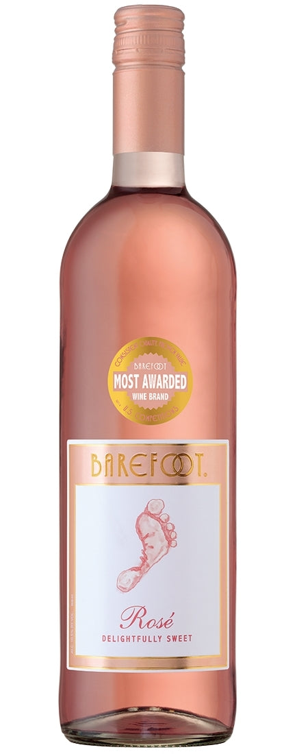 Barefoot Rose Wine, 10.5% Vol., 750 ml