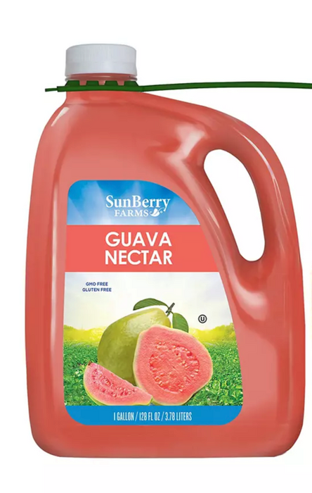 Sunberry Farms Guava Nectar Juice , 128 oz