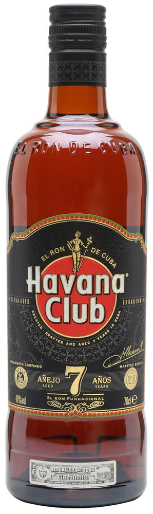 Havana Club 7 Years Aged Dark Rum, 750 ml, 750 ml