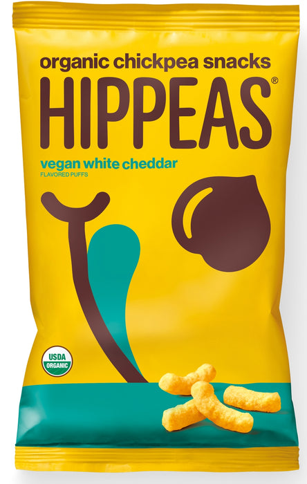 Hippeas Vegan White Cheddar Puffs, 397 gr