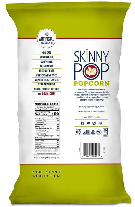 SkinnyPop Popcorn Original, 14 oz