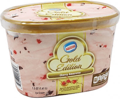 Nestle Gold Edition Ice Cream, Cherry Amaretto, 1.14 L