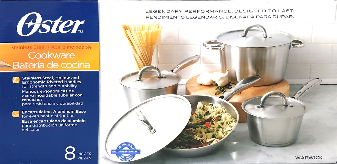 Oster Cookware Set, 8 pcs —