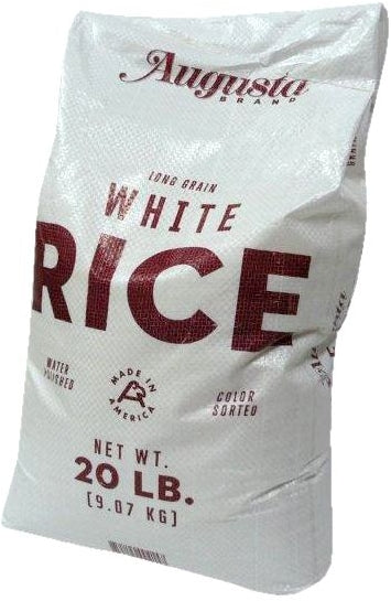 Augusta Long Grain White Rice, 20 lbs — Goisco.com