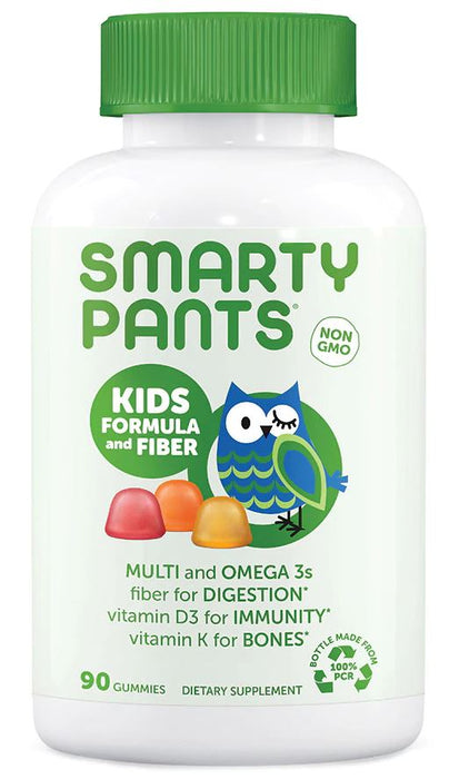 SmartyPants Kids Complete And Fiber Vitamin Gummies, 90 ct