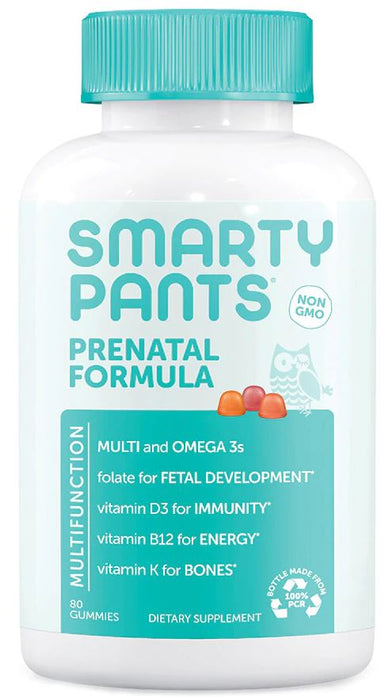 SmartyPants Prenatal Formula Vitamin Gummies, 80 ct