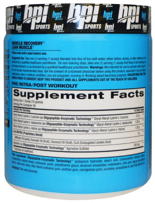 BPI Sports Best BCAA Peptide Linked Branched Chain Aminos, Fruit Punch , 300 gr