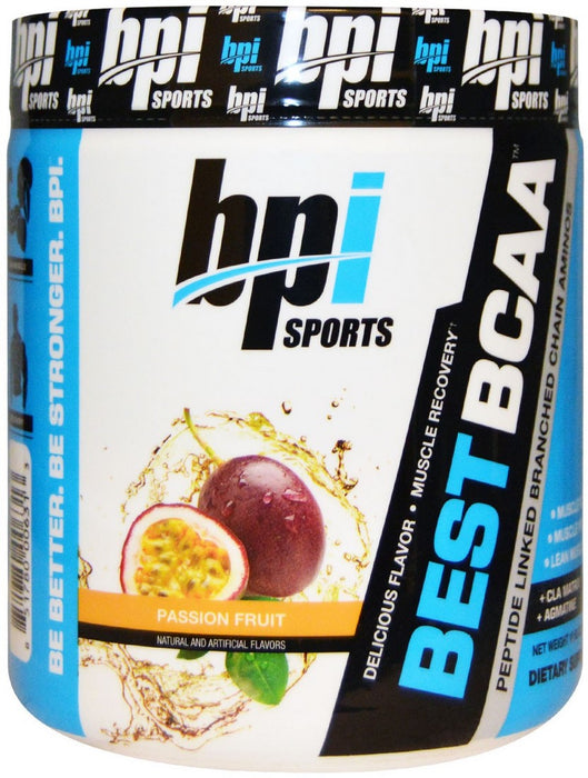 BPI Sports Best BCAA Peptide Linked Branched Chain Aminos, Passion Fruit , 300 gr