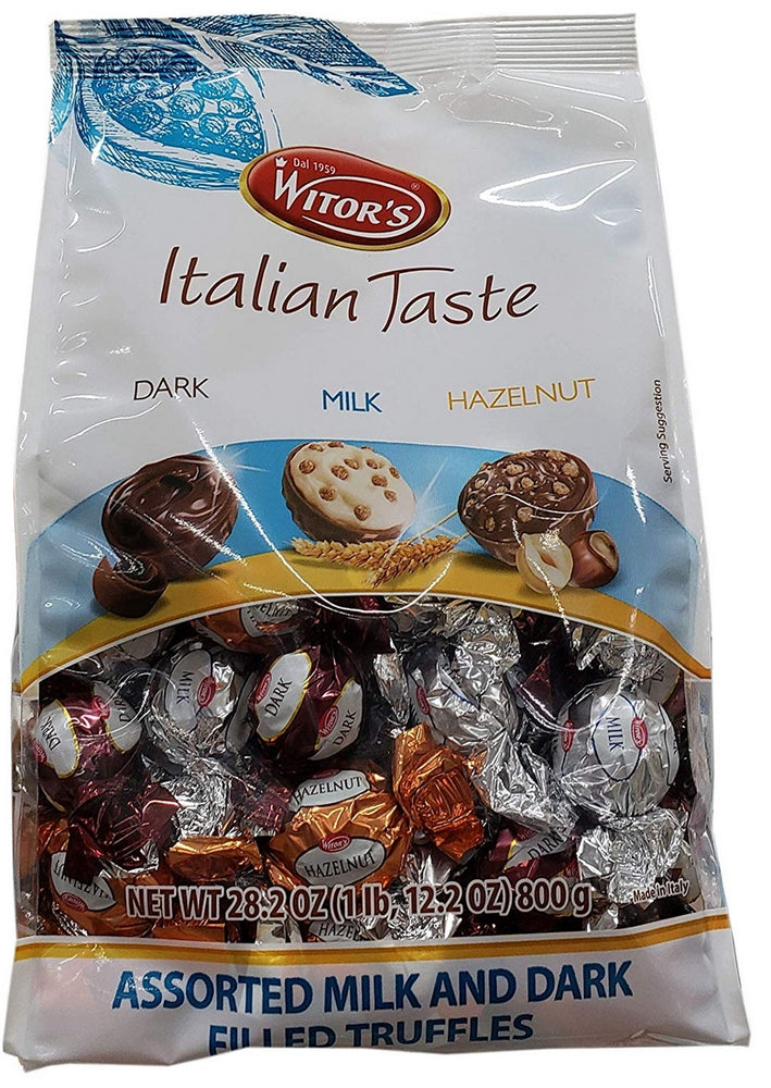 Witor's Italian Taste Assorted Milk & Dark Filled, 28.2 oz