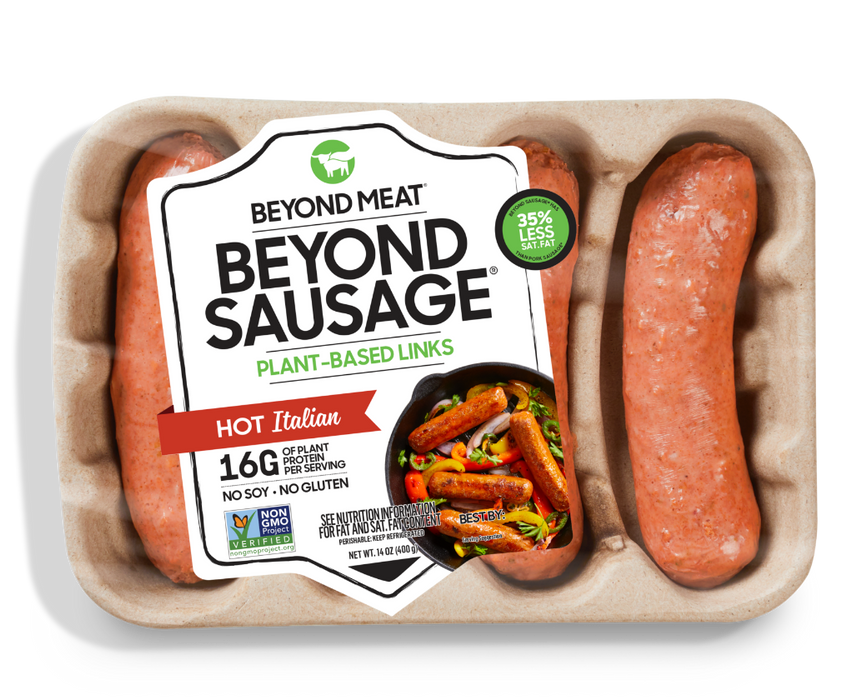 Beyond Meat Plant-Based Sausage, Hot Italian Flavor , 14 oz