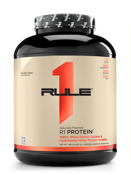 Rule 1 Protein Naturally Flavored Vanilla Creme, 5 lbs